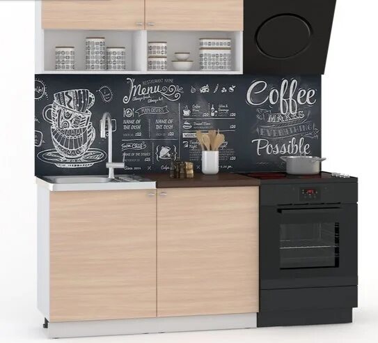 Кухонный гарнитур в светофоре фото и цена Мебель высокая гора светофор эконом - фото