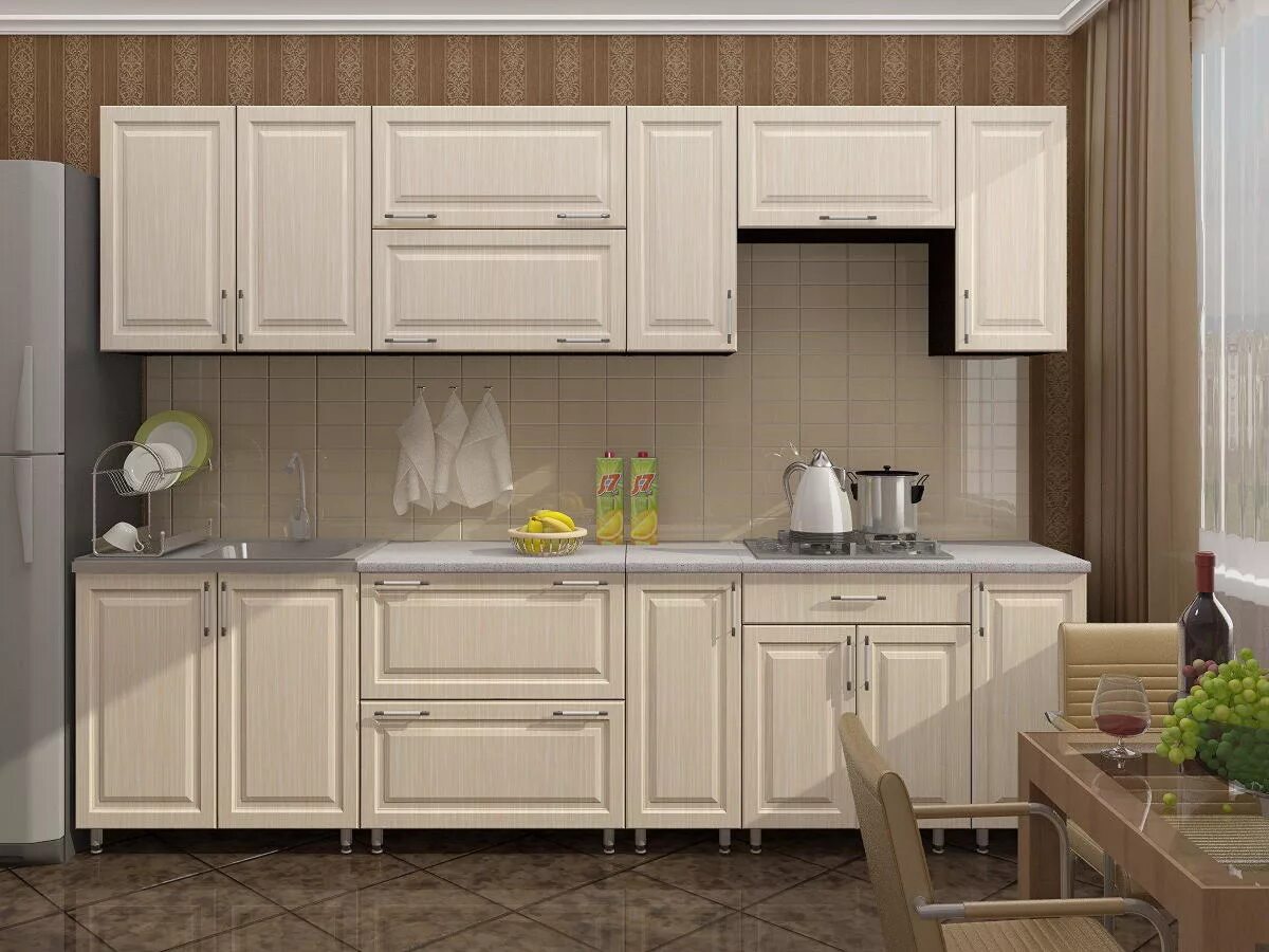 Кухонный гарнитур венеция фото Кухня Венеция стоимостью 12040 р. Купить кухни в Москве Интернет-магазин "Доступ