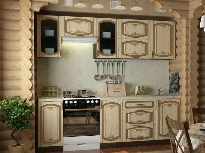 Кухонный гарнитур венеция фото Кухня Венеция купить недорого Мебель54 в Новосибирске