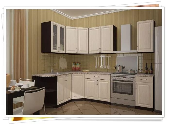 Кухонный гарнитур венеция угловой фото цена Кухонный гарнитур "Венеция-угловой" - купить в Дмитрове