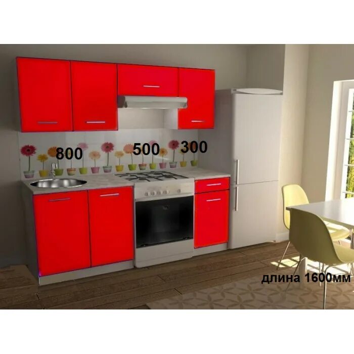 Кухонный гарнитур владикавказ фото и цены Кухня "Джаз-2" - Интернет магазин Мебель всем - mebel-vsem74.ru