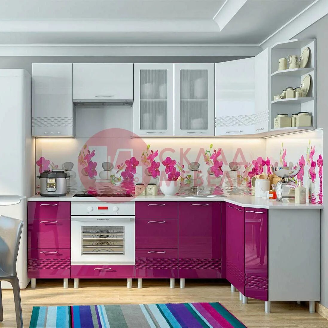 Кухонный гарнитур волна фото ᐉ Стол рабочий С600 Волна SV-Мебель в Симферополе. Бесплатная доставка по Крыму.