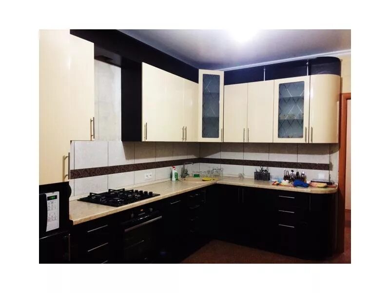 Кухонный гарнитур воронеж фото Угловая кухня МДФ / Мебельная фабрика "Студия мебели Элегант", г. Воронеж