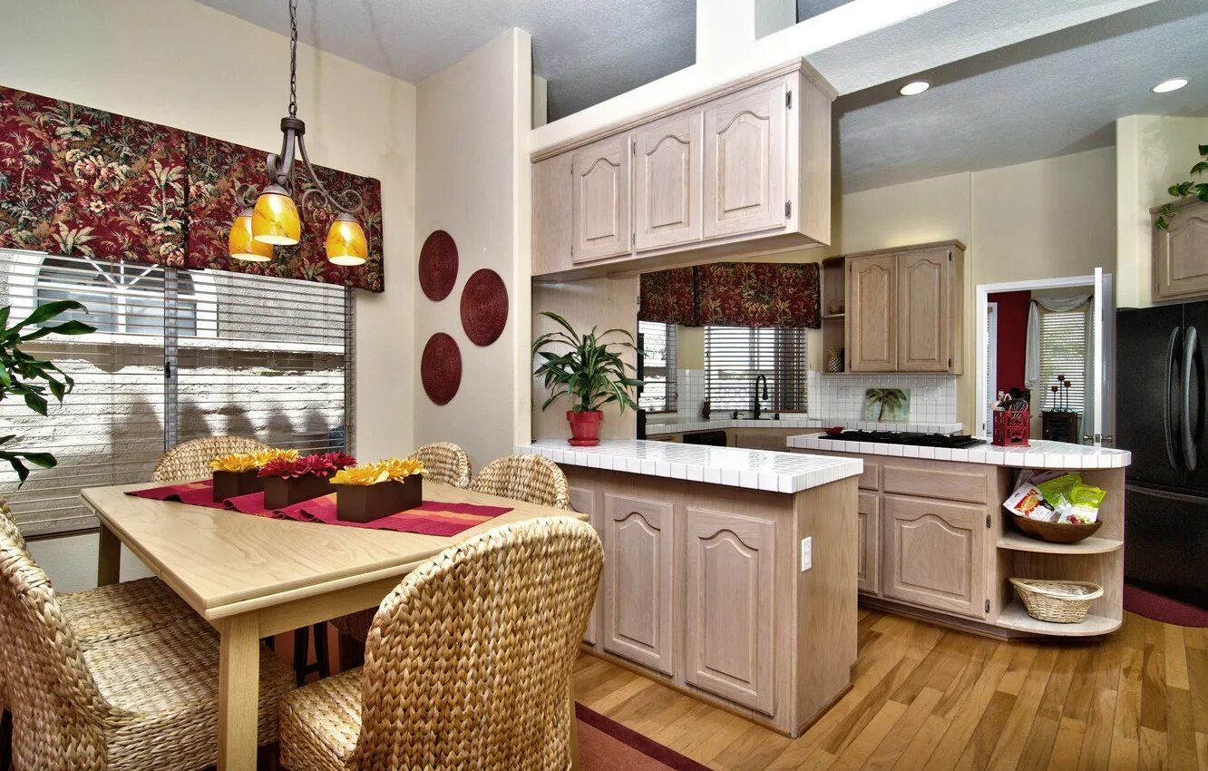 Кухонный интерьер Интерьер кухни видео