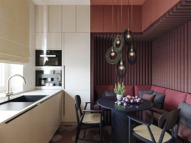 Кухонный интерьер 2024 Тренды в дизайне кухни: модные стили, цвета и аксессуары 2022 года Дизайн кухни,