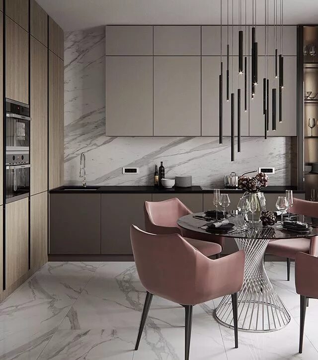 Кухонный интерьер 2024 КУХНИ НА ЗАКАЗ МОСКВА И МО (@kitchen_like) * Фото и видео в Instagram Diseño de 