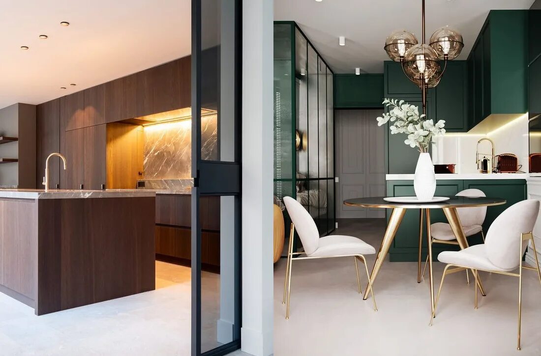 Кухонный интерьер 2024 Дизайн кухни 2021: что нового