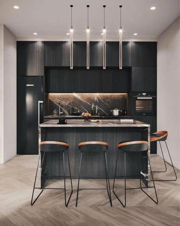 Кухонный интерьер 2024 Неактивно