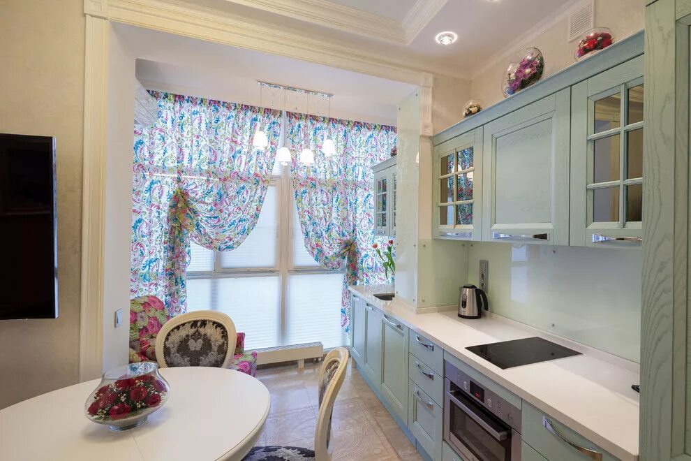 Кухонный интерьер для кухни фото Дизайн кухни с балконом: 55 фото, реальные примеры совмещения