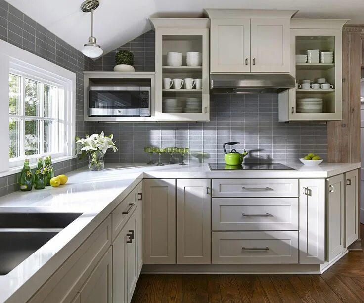 Кухонный интерьер фото Kitchen Remodel: Where to Begin Centsational Style Grey kitchen designs, Kitchen