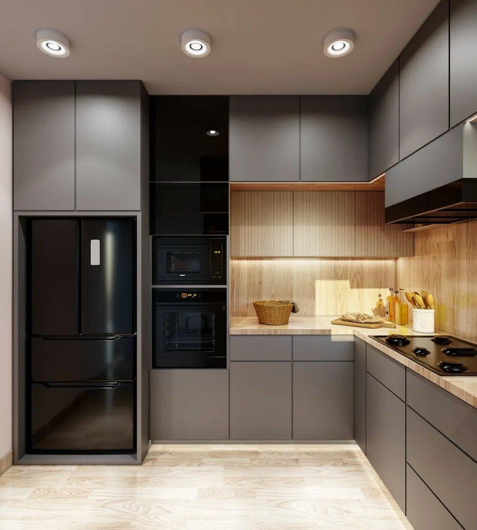 Кухонный интерьер фотографии для средней кухни Кухня 2021 Лилит Корпусная и кухонная мебель на заказ по низким ценам в Краснода