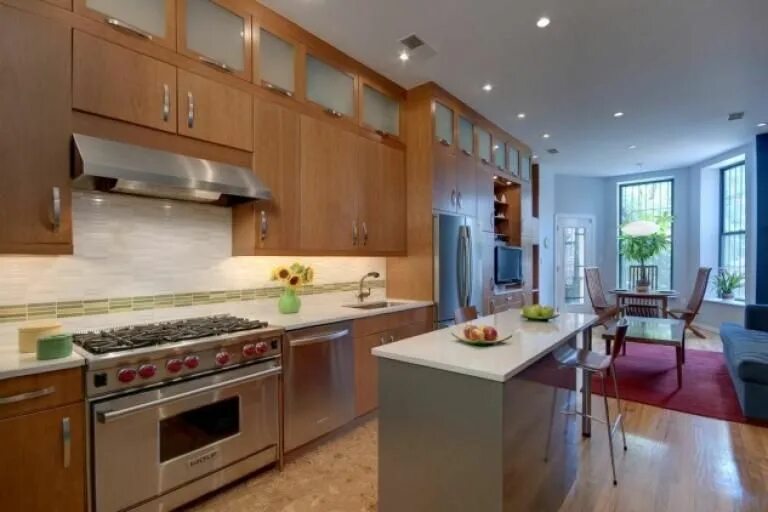 Кухонный интерьер фотографии для средней кухни Best Modern Kitchen Feng Shui Design Ideas Interior design kitchen, Kitchen desi