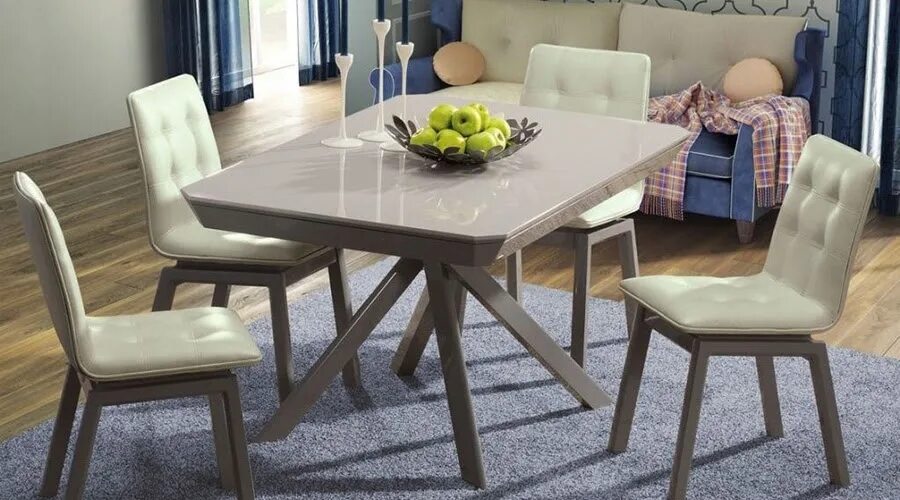 Кухонный интерьер столы и стулья Обеденные группы для кухни - фото в интерьере - советы и обзоры от специалистов