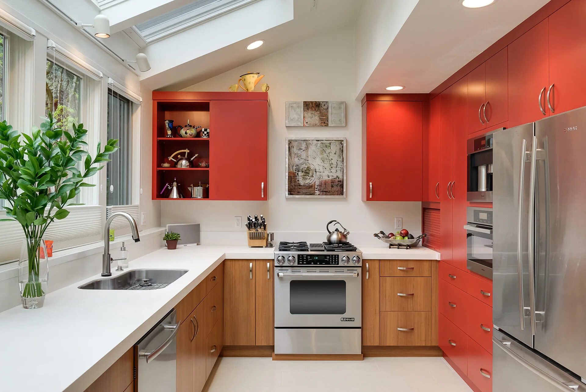 Кухонный интерьер в квартире Как выбрать кухонный стол по высоте: стандарты ГОСТ, секреты эргономики кухонног