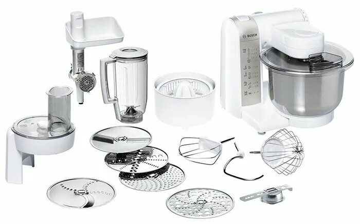 Кухонный комбайн bosch фото Кухонный комбайн Bosch MUM48140, 600 Вт - купить в интернет-магазине по низкой ц