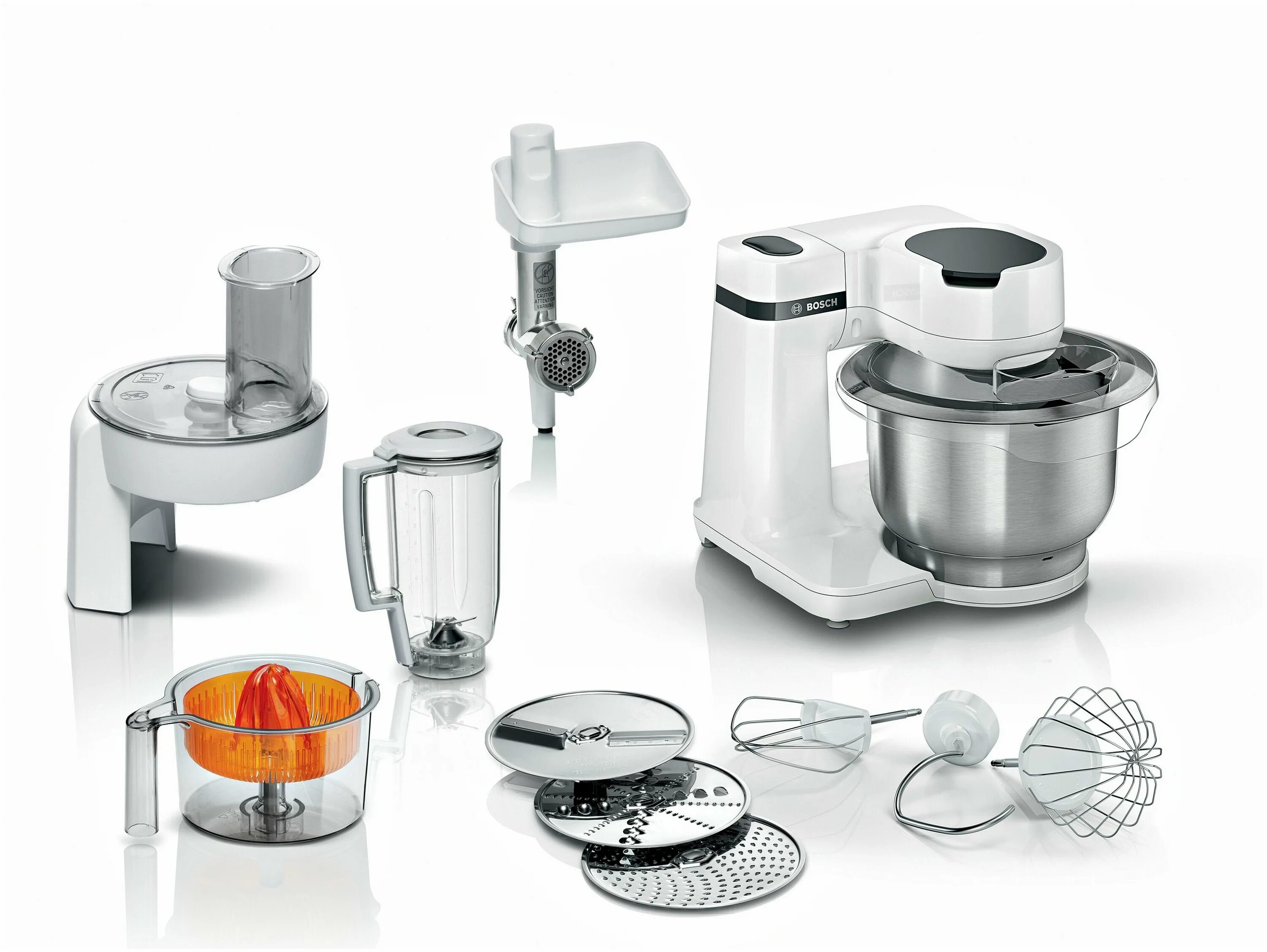 Кухонный комбайн бош фото Кухонный комбайн Bosch MUMS2EW40 Белый - отзывы в интернет-магазине ТехноВидео -