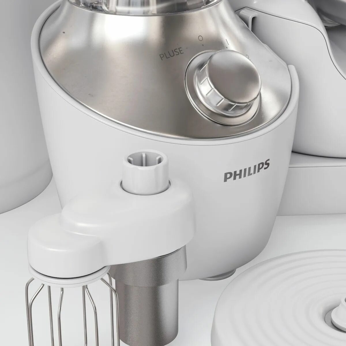 Кухонный комбайн филипс фото Кухонный комбайн Philips HR7766 3D Модель $17 - .max - Free3D
