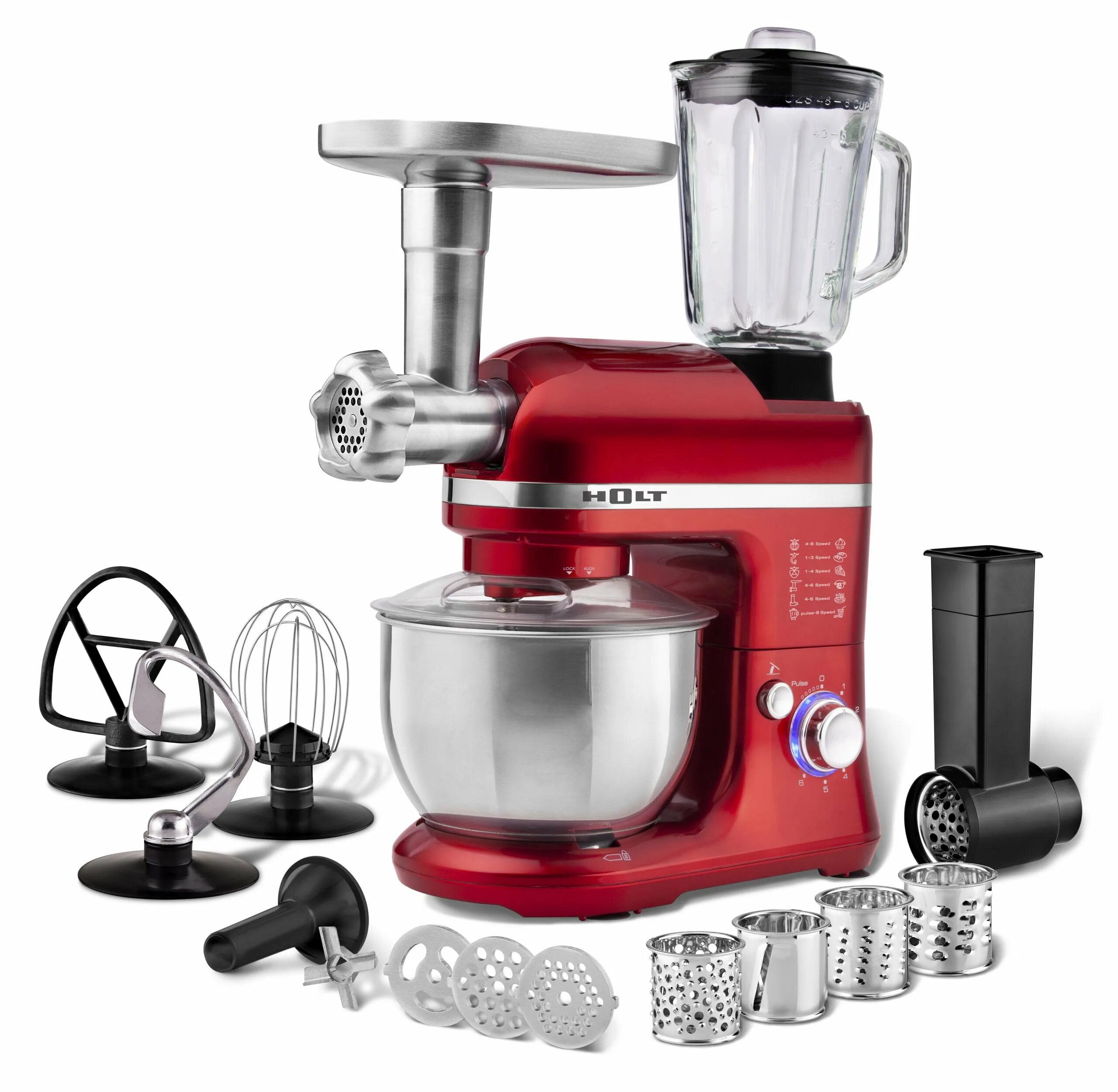 Кухонный комбайн фото Кухонный комбайн HOLT HT-FP-007 купить в Донецке, Макеевке, ДНР 22299 руб.