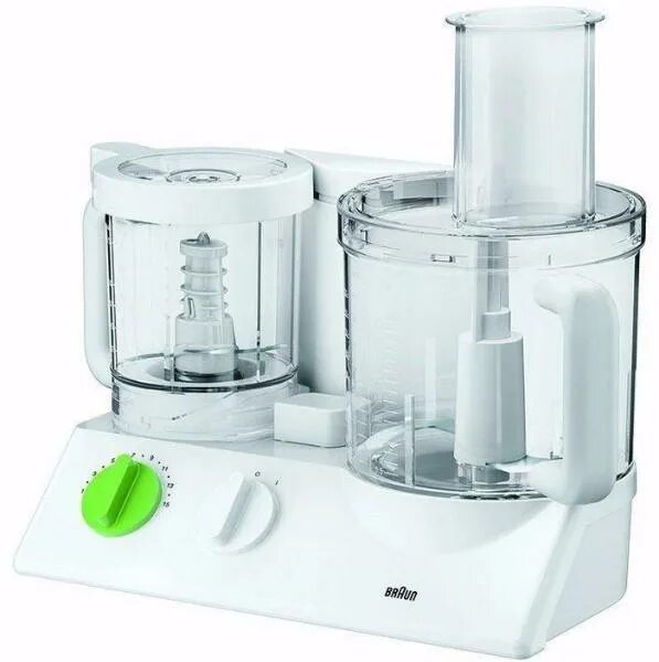 Кухонный комбайн фото Купить braun FX 3030 - кухонный комбайн (White/Green) в Москве в каталоге кухонн