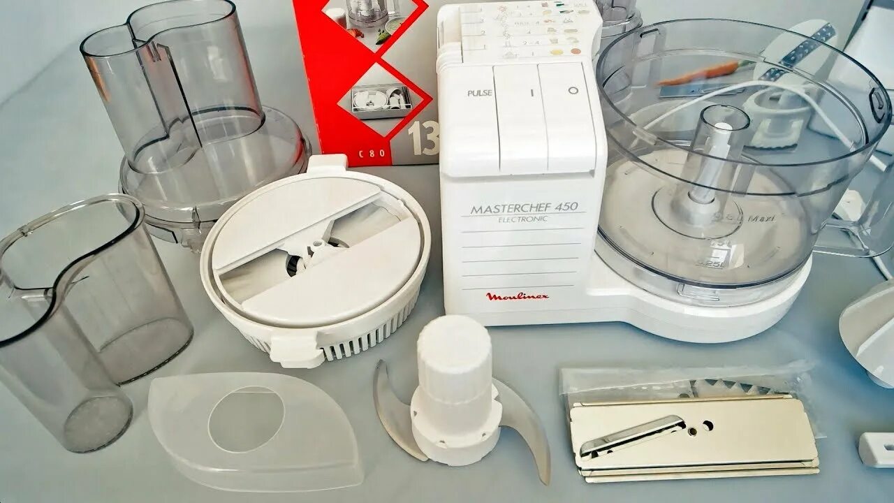 Кухонный комбайн мулинекс фото MOULINEX MASTERCHEF 450 - YouTube