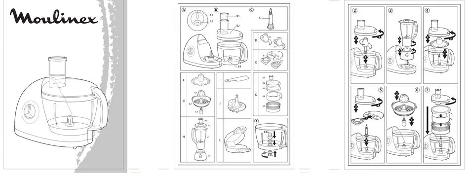 Кухонный комбайн ремонт своими руками Using Your Appliance - Moulinex AAT5 Manual Page 8 ManualsLib