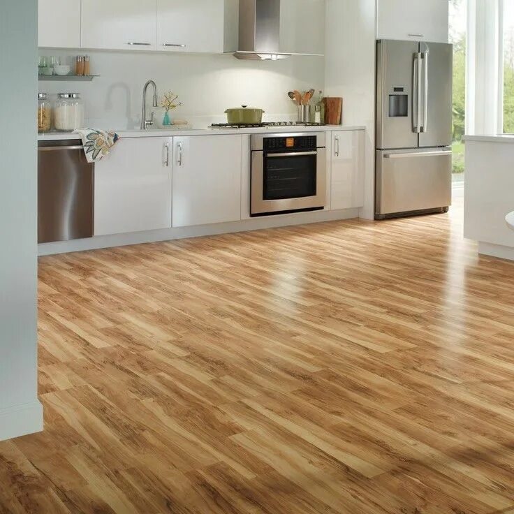 Кухонный ламинат фото Quick-Step Classic 8" x 47" x 8mm Maple Laminate in Flaxen Spalted Maple Laminat