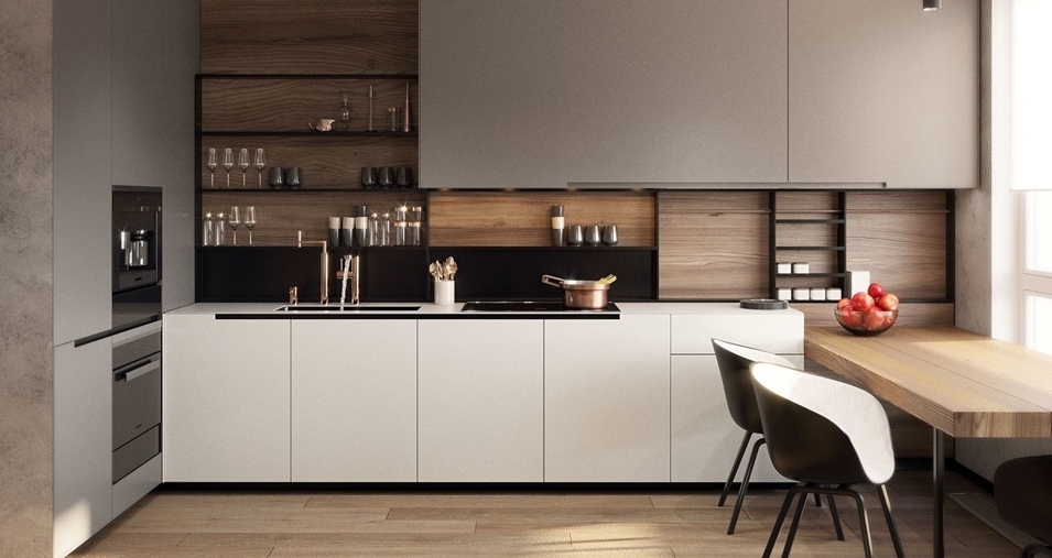 Кухонный мебель 2024 фото Lissero - студия интерьера, дизайн, кухни на заказ