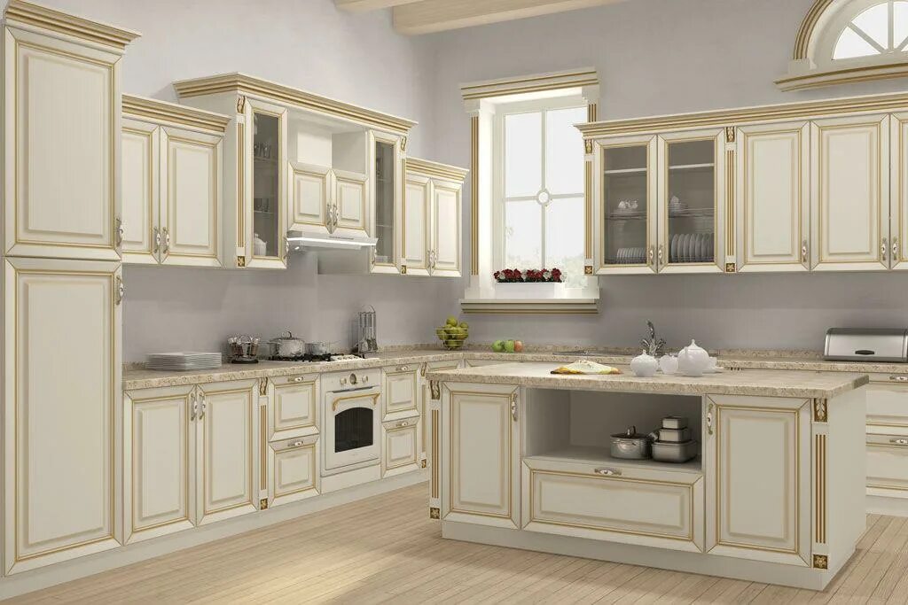 Кухонный мебель фото под слоновой кости цвет Кухни LASORT: купить в Москве, цены в каталоге магазина sos-na.ru