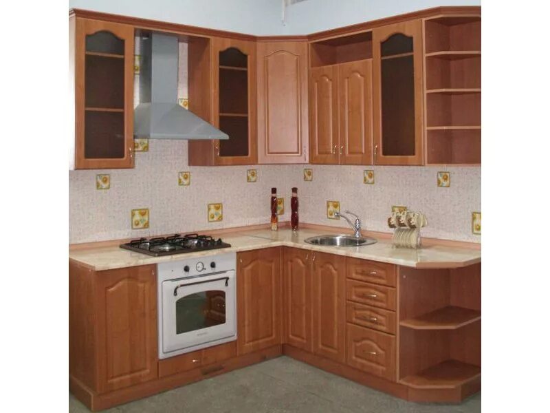 Кухонный мебель угловой фото цена Угловая кухня / Мебельная фабрика "Мы", г. Попутная