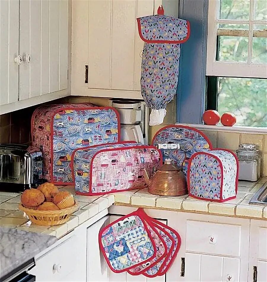 Кухонный набор своими руками сшить фото McCall's M2018 Mccalls sewing patterns, Appliance covers, Kitchen essentials