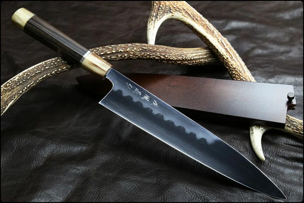 Кухонный нож ручной работы фото Amator Blogosphère Kitchen knives, Pocket knife, Knife