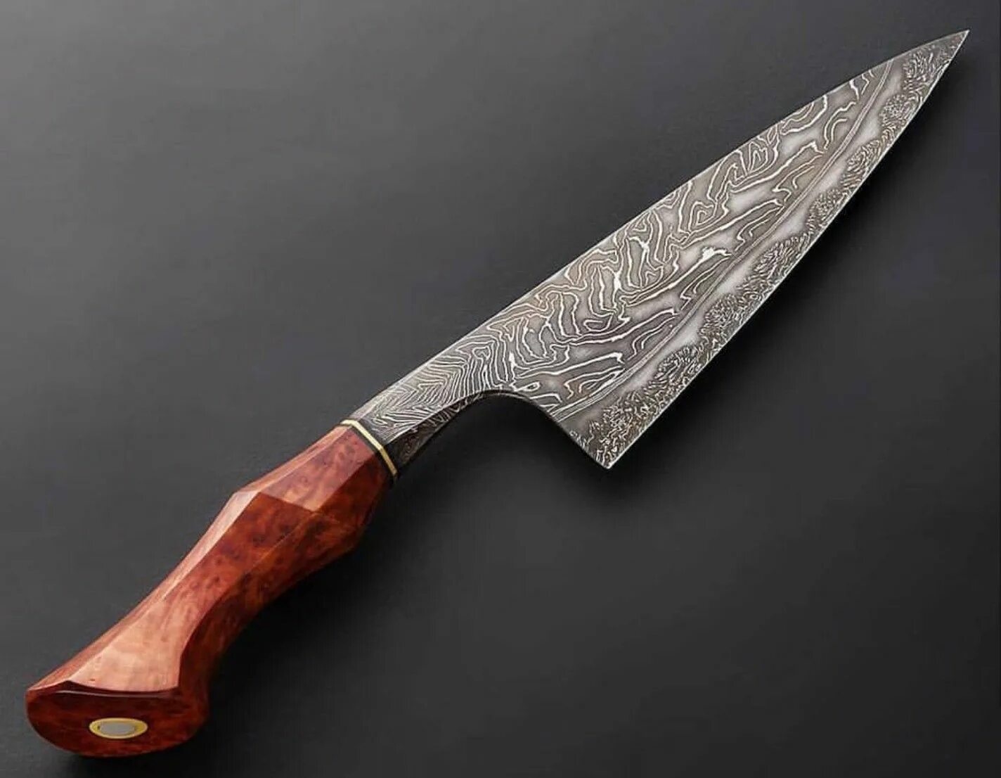 Кухонный нож ручной работы фото SKK Knives Kitchen knives, Kitchen cutlery, Chef knife