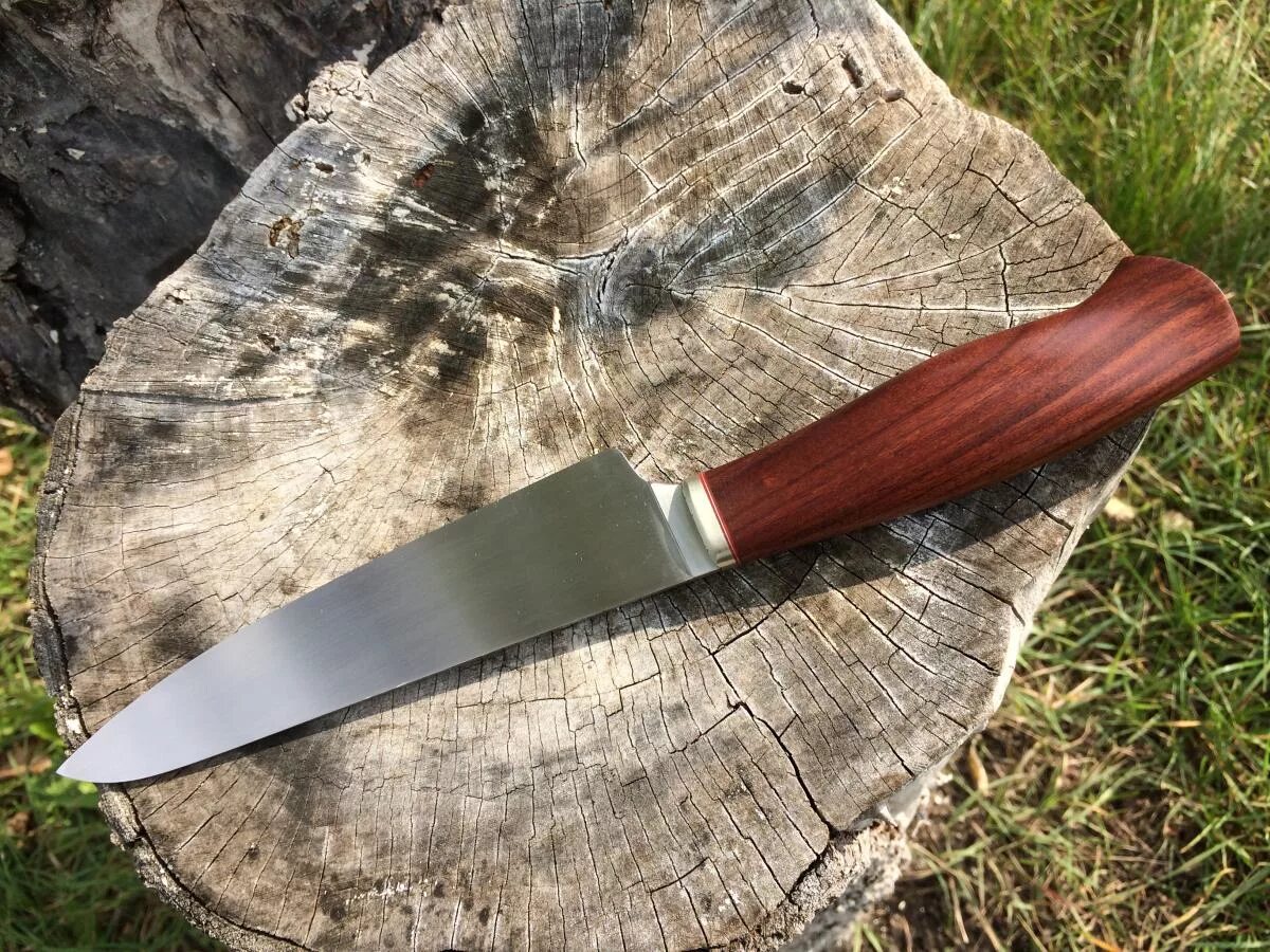 Кухонный нож ручной работы фото продам кухонный нож ручной работы м390 - Архив продаж - Русскоязычный ножевой фо