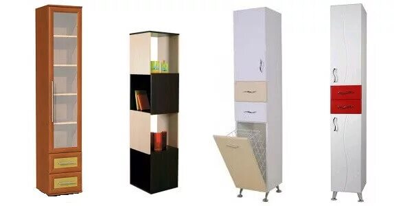 Кухонный пенал напольный фото Шкаф пенал для кухни, особенности и характеристики изделий