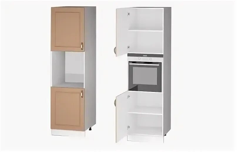 Кухонный пенал напольный фото Шкафы кухонные напольные - купить по низкой цене в интернет-магазине