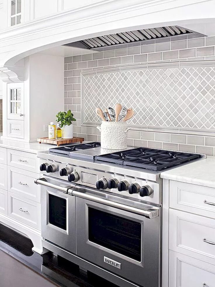 Кухонный плитка фото Gorgeous Kitchen Backsplah Tile Ideas (58) - Homekover.com Kitchen backsplash de