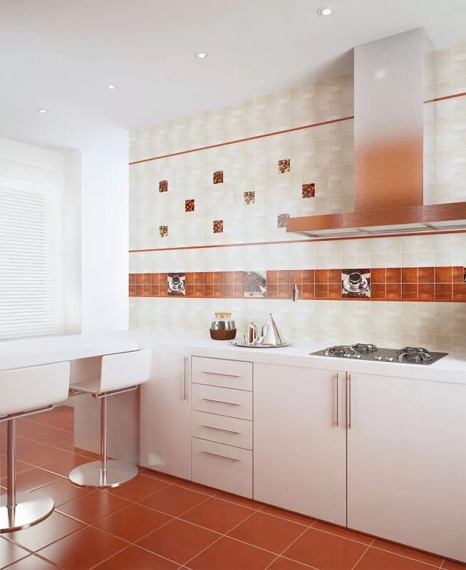 Кухонный плитка фото Коллекция Нефрит-Керамика Палитра - интернет-магазин Отделкино City