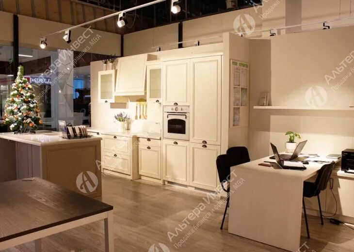 Кухонный салон фото Салон кухни в ТК. 6 лет работы в Санкт-Петербурге купить готовый бизнес #1659933