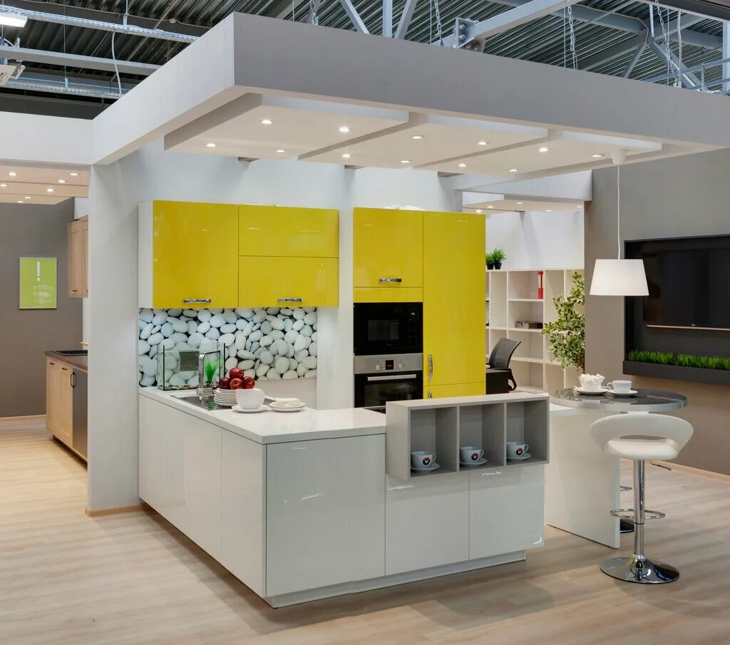 Кухонный салон фото Больше не работает: Оптима, мебель для кухни, Кострома, Давыдовский 3-й пр-д, 11