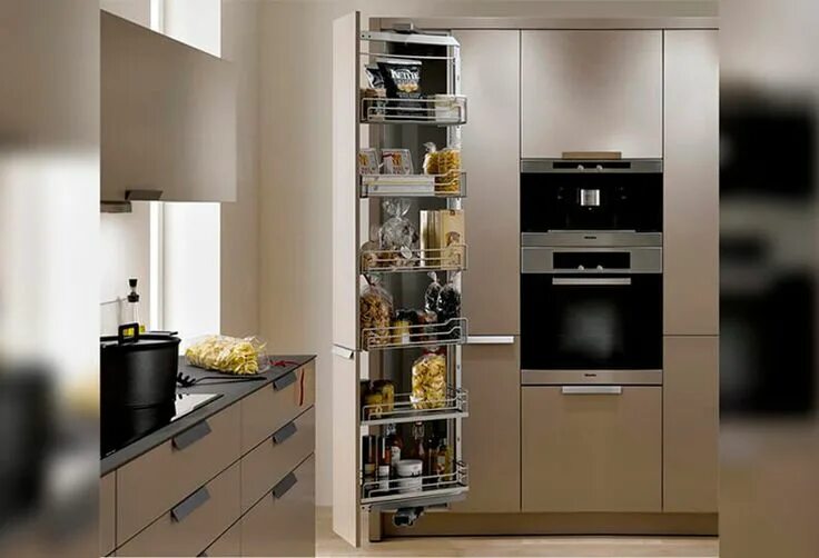 Кухонный шкаф для кухни фото Оптимизируем пространство: организация систем хранения Кухня, Кухонные шкафы, Ин