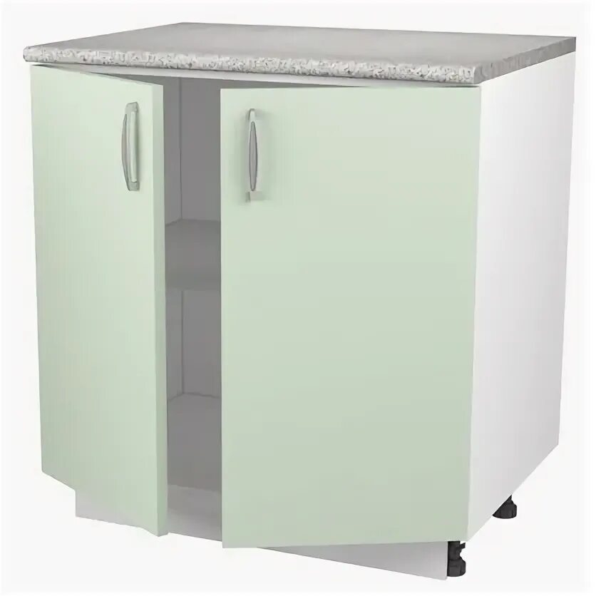 Кухонный шкаф напольный фото Шкаф Напольный Мята 80 См Купить В Москве