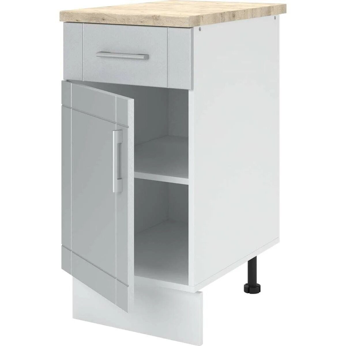 Кухонный шкаф напольный фото Кухонный модуль напольный 40х60х86 см - купить с доставкой по выгодным ценам в и