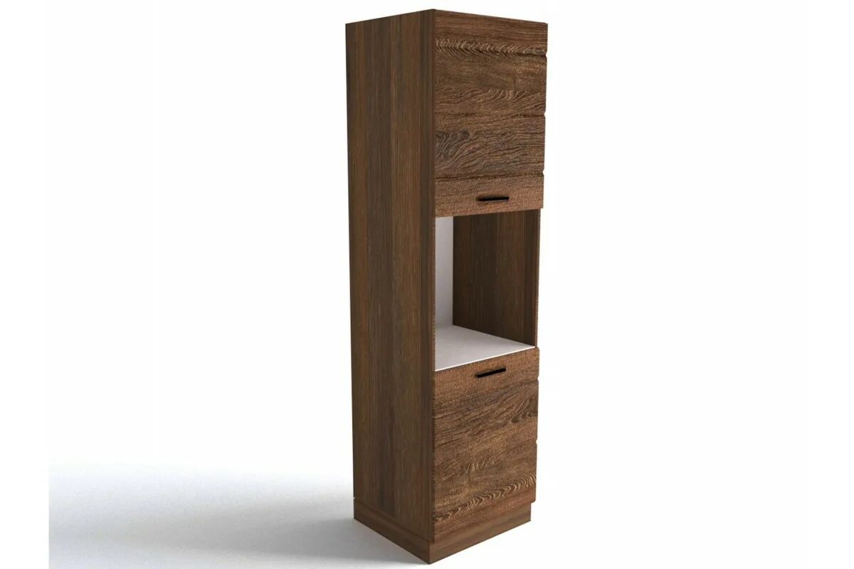 Кухонный шкаф пенал фото Шкаф-пенал ПГ-60 Канзас, артикул 10078278 купить с доставкой по Москве, цена 14 