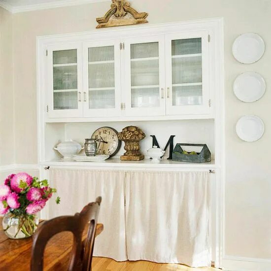 Кухонный шкаф со шторкой вместо двери фото 26 DIY Kitchen Cabinet Updates So You Don’t Have to Replace Them Low cost kitche