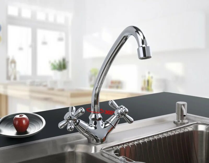 Кухонный смеситель фото цена Смеситель для кухни Frap F4125