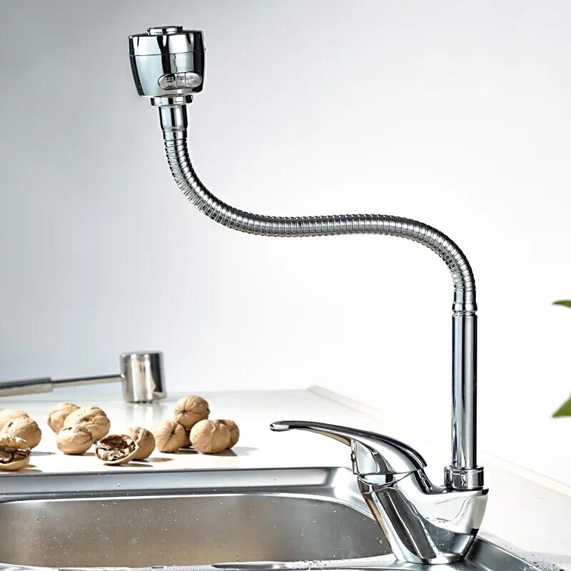 Кухонный смеситель фото цена Смеситель для кухни с гибким изливом FRAP H03 F4303