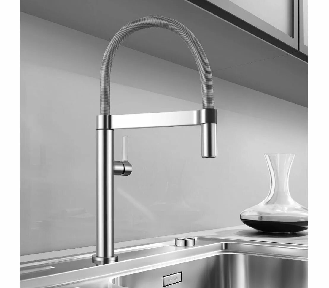 Кухонный смеситель фото цена Смесители :: Смеситель Blanco Culina-S 517598 для кухонной мойки