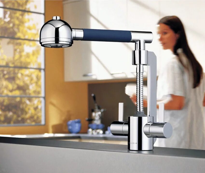 Кухонный смеситель с подключением питьевой воды Новое поколение сантехнических изделий - смесителя с краном для питьевой воды - 