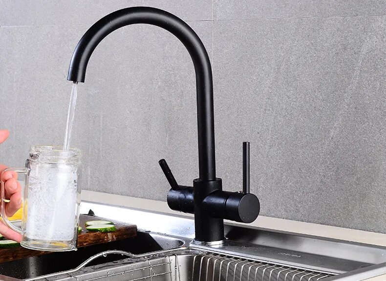 Кухонный смеситель с подключением питьевой воды Гибочный кран для очистки питьевой воды - купить по низкой цене в интернет-магаз
