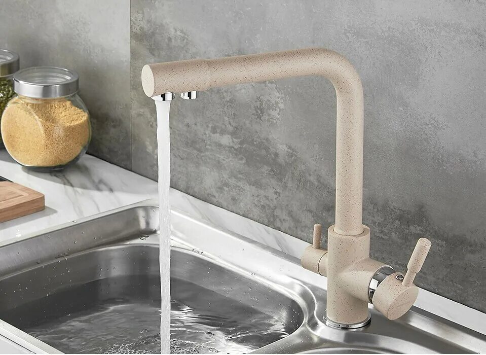 Кухонный смеситель с подключением питьевой воды смесители для кухни accona купить недорого в интернет-магазине